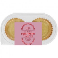 Marks and Spencer All Butter Sweet Pastry Tartlets 144g