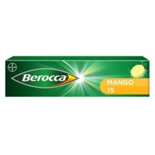 Berocca Effervescent Mango Tablets 15 per pack