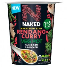 Naked Malaysian Style Rendang Curry Veg Pot 60g