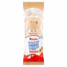 Retail Pack Kinder Happy Hippo Hazelnut Biscuit 20.5g x 28