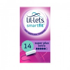 Lillets Non Applicator Tampons Super Plus Extra 14s 