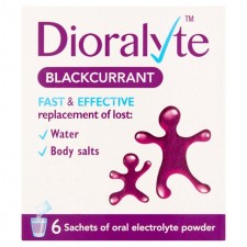 Dioralyte Blackcurrant 6 per pack
