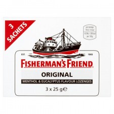 Fishermans Friend Strong Original 3X25g Pack