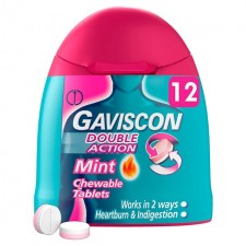 Gaviscon Double Action Mint Handypack 12 per pack