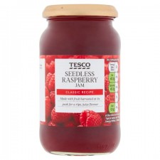 Tesco Seedless Raspberry Jam 454g