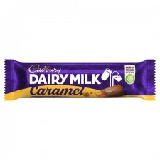 Cadbury Dairy Milk With Caramel Chocolate Single Bar