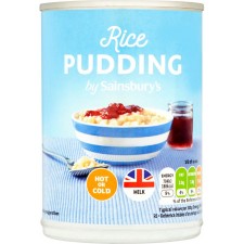 Sainsburys Creamed Rice Pudding 400g