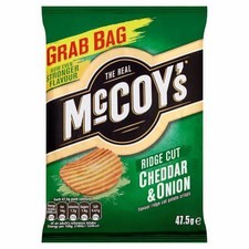 McCoys Cheddar And Onion Crisps 45g