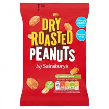 Sainsburys Dry Roasted Peanuts 200g