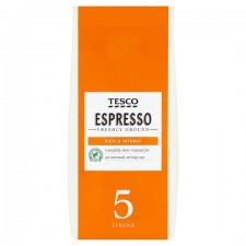 Tesco Espresso Roast Coffee 227g