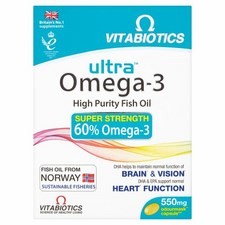 Vitabiotics Ultra Omega 3 Capsules 60 Each