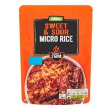 Asda Sweet and Sour Micro Rice 250g