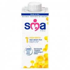 SMA Pro Stage 1 Infant Milk From Birth 200ml