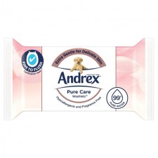 Andrex Pure Care Washlets 36 Wipes