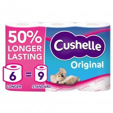 Cushelle Original 6 Toilet Rolls