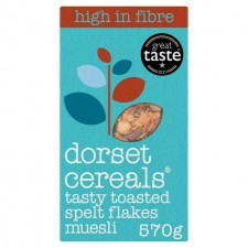 Dorset Tasty Toasted Spelt Flakes Muesli 570g