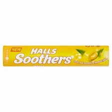 Halls Soothers Honey And Lemon 10S