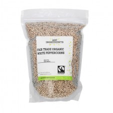 Just Ingredients Organic Fairtrade White Peppercorns 100g