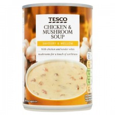 Tesco Chicken And Mushroom Soup 400g