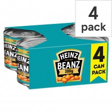 Heinz Baked Beans in Tomato Sauce 4 x 200g