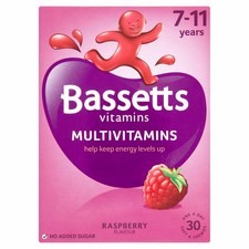 Bassetts 7-11 Multi Vitamin Raspberry 30s