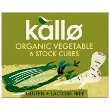 Kallo Organic Vegetable Stock Cubes x6