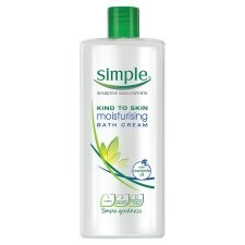 Simple Kind to Skin Moisturising Bath Cream 400ml
