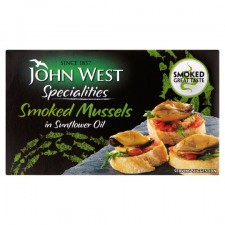 John West Smoked Mussels In Oil 85g