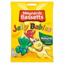 Bassetts Jelly Babies 165g Bag