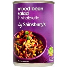 Sainsburys Mixed Bean Salad 400g