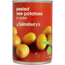 Sainsburys New Potatoes in Water 560g