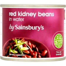 Sainsburys Red Kidney Beans in Water 215g