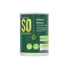 Sainsburys So Organic Baked Beans 400g