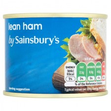Sainsburys Lean Cooked Ham 200g