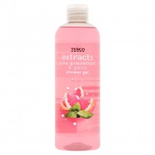 Tesco Extracts Pink Grapefruit and Basil Shower Gel 500ml