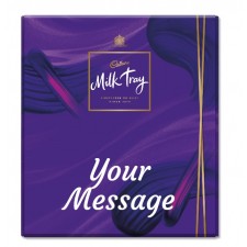 Cadbury Milk Tray with Personalised Message Medium Sleeve 180g