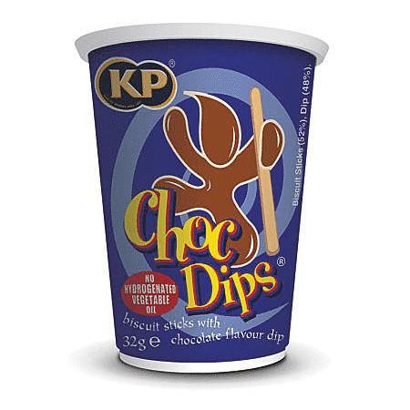 KP Original Choc Dips 28g